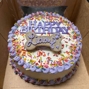 Dog Birthday Cake for Liddy