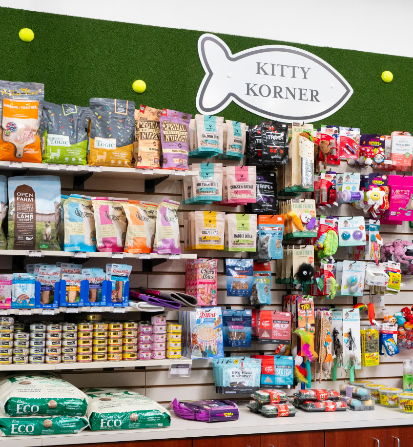 Kitty Korner - Cat Supplies line at Lucas